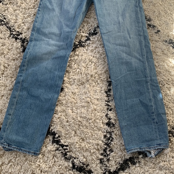 NWOT | Abercrombie & Fitch | Ultra High Rise Ankle Straight Jeans - Picture 8 of 12